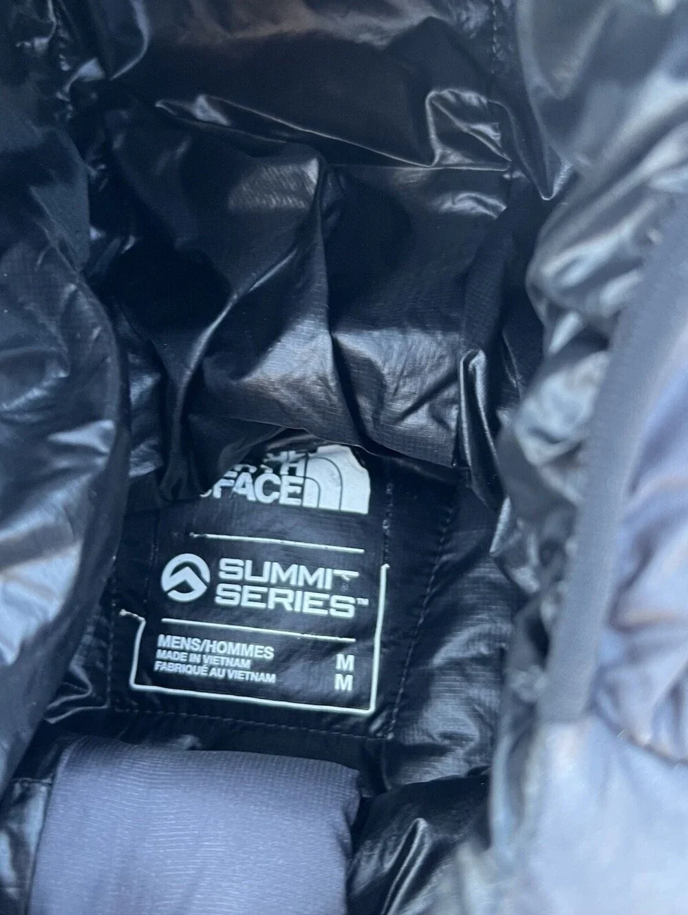 The North Face Summit Series 800 Pro Dark Gray Men’s Size Medium Down Puffer